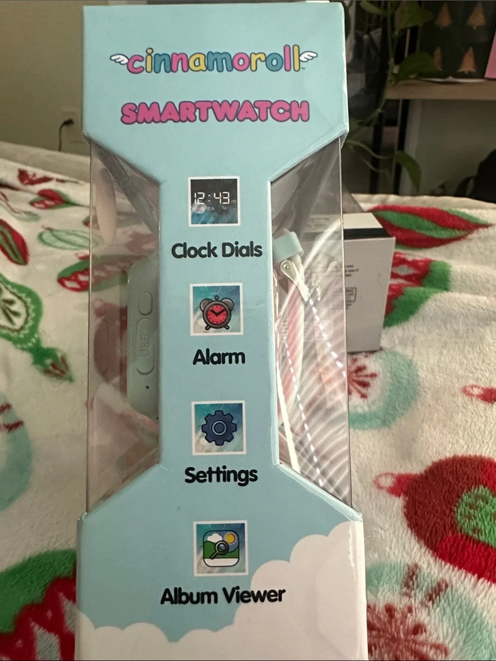 Sanrio Cinnamoroll Kids Smartwatch - Light Blue and Pink